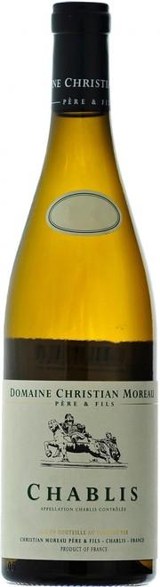 Вино Christian Moreau Pere et Fils  Chablis AOC 2020 750 мл