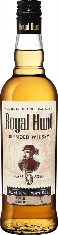 Виски Royal Hunt Blended Whisky 5 y.o.  5 year  500 мл