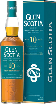 Виски Glen Scotia 10 Years Old  in gift box   700 мл
