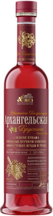 Настойка   Архангельская  Северная выдержка Брусника  500 мл