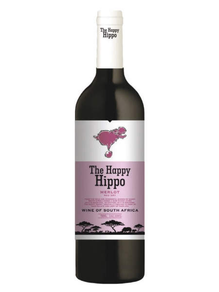 Вино Happy Hippo Merlot  750 мл