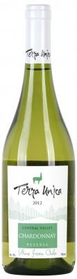 Вино Terra Unica Chardonnay Reserva Central Valley Терра Уника Шардоне  Резерва Сентрал Велли 750 мл