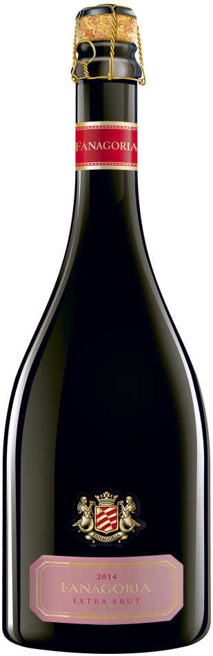 Игристое вино Fanagoria Exra Brut Rose 2014 750 мл