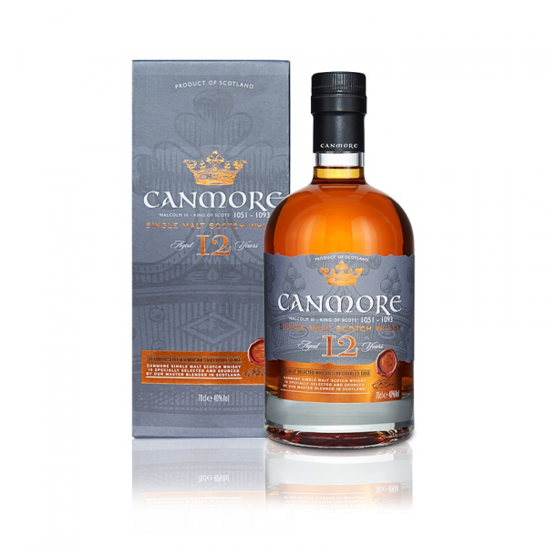 Виски Ian Macleod Distillers Single Malt Scotch Whisky Canmore 12 YO in gift box 700 мл