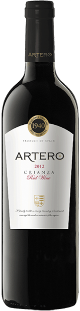 Вино Viñedos y Bodegas Muñoz, Artero Crianza, Виньедос Бодегам Муньос, Артеро Крианса, 2015 750 мл