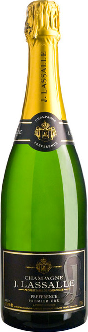 Шампанское  Gounel Lassall  Lassalle Preference  Brut  Premier Cru Chigny-Les-Roses 375  мл