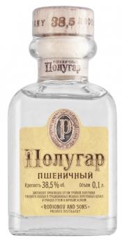 Водка  Полугар  Пшеничный  100 мл