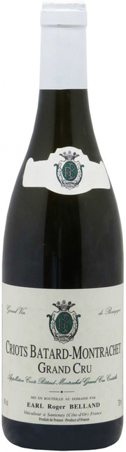 Вино  Roger Belland  Criots Batard-Montrachet Grand Cru    2017 750 мл