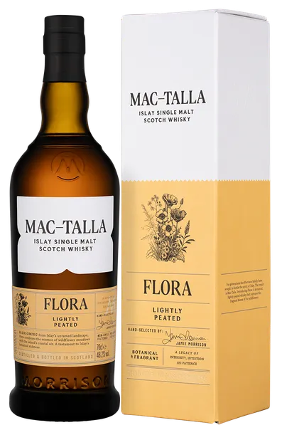 Виски Mac-Talla Single Malt Flora Lightly Peated  gift box  700 мл