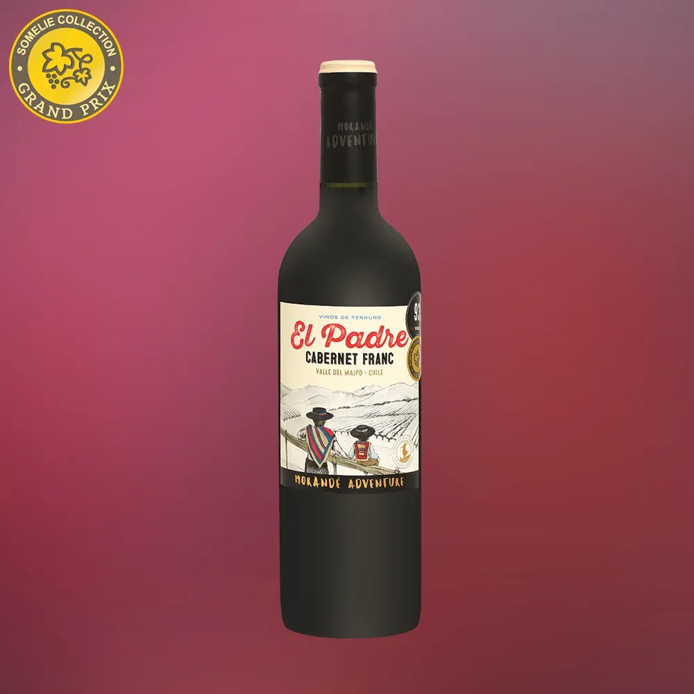 Вино Morande Adventure El Padre Cabernet Franc 2022 750 мл 14%