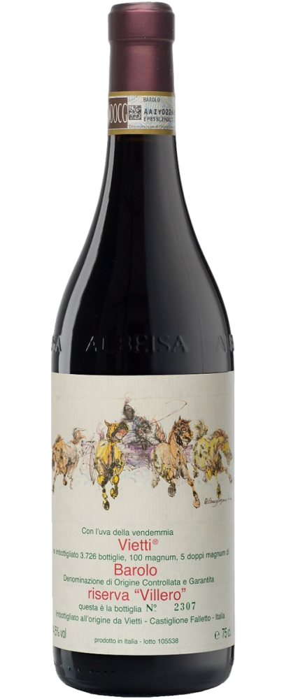 Вино Vietti Barolo Riserva  Villero  DOCG  Бароло Ризерва  Виллеро  2010 1500 мл