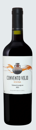 Вино Maule DO J. Bouchon Convento Viejo Cabernet Sauvignon Reserva 2022 750 мл