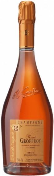 Шампанское Rene Geoffroy Champagne 1-er cru Rose de Saignee Рене Жефруа Розе де Сэнье 2018 750 мл