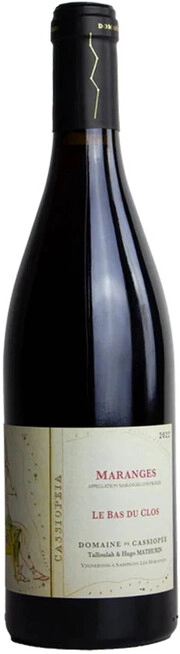Вино  Domaine de Cassiopée Le Bas du Clos Maranges AOC   2022  750 мл  12,5 %