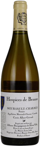 Вино Lucien Le Moine Hospices de Beaune Meursault-Charmes 1-er Cru Cuvee Albert Grivault AOC Люсьен ле Муан Оспис де Бон Мерсо-Шарм Премье Крю Кюве Альберт Гриво 2010 750 мл