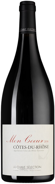 Вино Chave Mon Coeur  Cote-du-Rhone AOC   2018 1500 мл