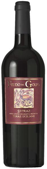 Вино красное полусухое "Feudo Del Golfo" Shiraz,"Феудо Дель Гольфо" Шираз 2015 750 мл