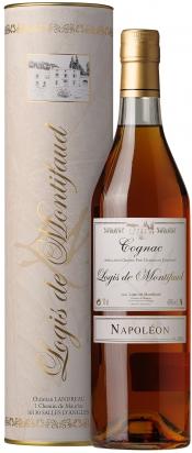 Коньяк Logis de Montifaud, Napoleon Grand Champagne Cognac, Ложи де Монтифо, Наполеон Гран Шампань, в п.у.