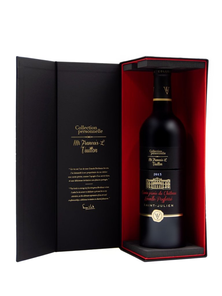 Вино Cuvee Privee Du Chateau Leoville Saint-Julien AOC gift box  750 мл