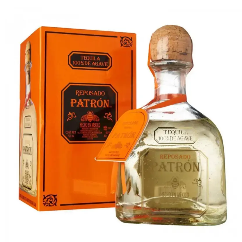 Текила Patron Reposado gift box 750 мл