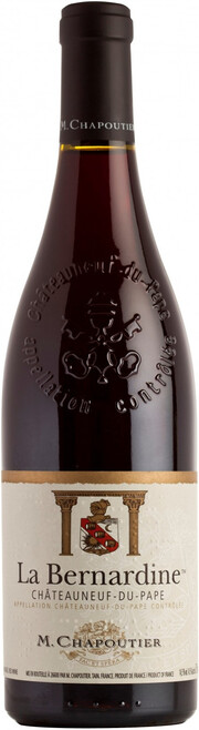 Вино Chateauneuf-du-Pape La Bernardine  2020 750 мл 14,5%