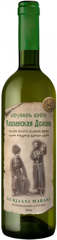 Вино Gurjaani Marani Alazani Valley White  750  мл