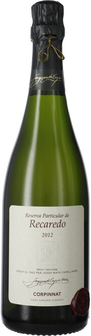 Игристое вино Reserva Particular de Recaredo Brut Nature Corpinnat   2012 750 мл