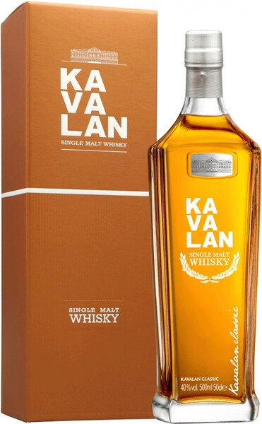Виски Kavalan  Single Malt   gift box  500 мл  40%