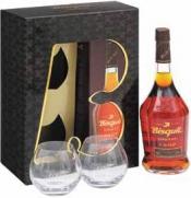 Коньяк Bisquit VSOP gift set with 2 glasses Бисквит ВСОП подарочный набор с двумя бокалами 500 мл