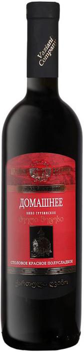 Вино Vaziani Staryj Metekhi Domashnee Red Semisweet Старый Метехи Домашнее Красное полусладкое 750 мл