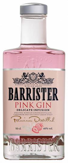 Джин   Кошерный Barrister Pink Gin   250 мл