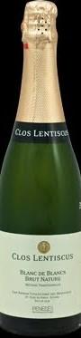 Игристое вино  Clos Lentiscus Greco di Subur Blanc de Blancs Brut Nature  2015  750 мл