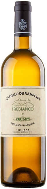 Вино Castello dei Rampolla Trebianco di S LuciaToscana  2020 750 мл