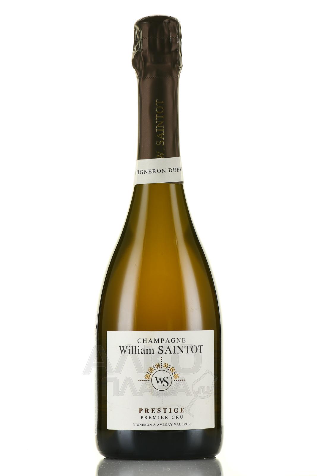 Шампанское William Saintot La Cuvée Prestige 1er Cru Extra Brut 2020 750 мл 12,5%
