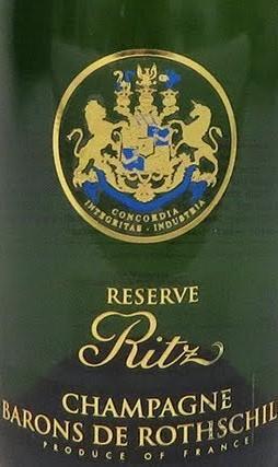 Шампанское Barons de Rothschild Ritz Reserve Brut   Барон де Ротшил