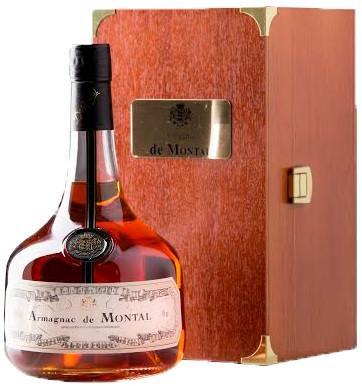 Арманьяк Armagnac de Montal, 1972 Арманьяк Де Монталь в  коробке книжка 1972 700 мл