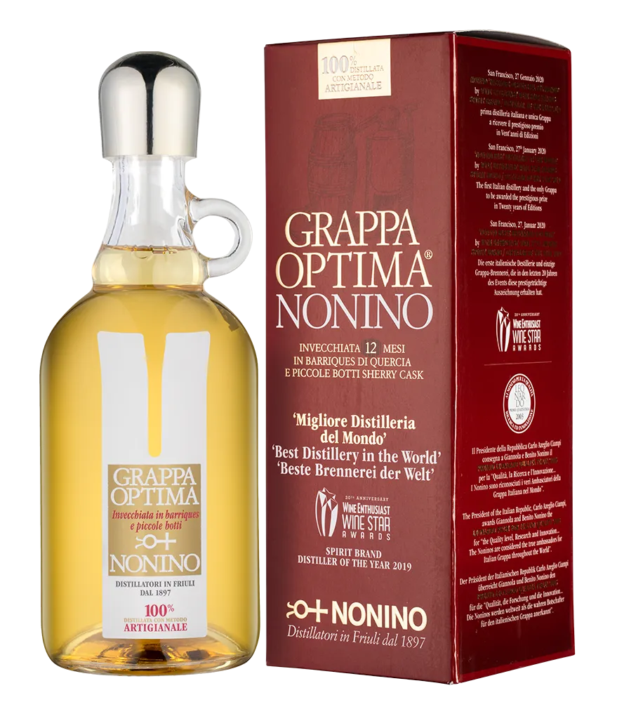 Граппа Nonino Optima gift box 2019  700 мл