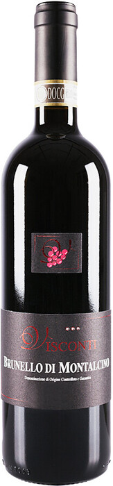 Вино Visconti Brunello di Montalcino DOCG  Висконти Брунелло ди Монтальчино 2017 750 мл