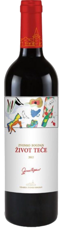 Вино  Zvonko Bogdan  Life Flows  red wine   2020 750 мл