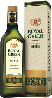 Виски  Royal Green  Classic Blended, gift box  750 мл  42,8%