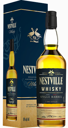 Виски  Nestville Whisky Single Barrel  Нествилле  Сингл Баррел 40% 700 мл