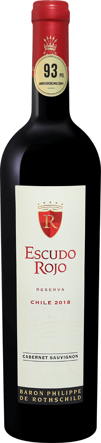 Вино Escudo Rojo Cabernet Sauvignon Reserva Maipo Valley DO Baron Philippe de Rothschild   750 мл