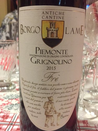 Вино BORGO LAME Fre Piemonte Grignolino 750 мл 12,5%