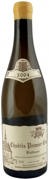 Вино Domaine Francois Raveneau Chablis Premier Cru Butteaux  2004  750 мл
