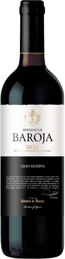 Вино Heredad de Baroja Gran Reserva  2011 750 мл