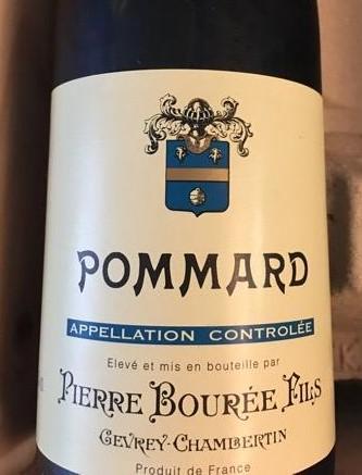 Вино Pierre Bourée Fils Pommard  AOC Пьер Бури Фис Поммар 2011 750 мл