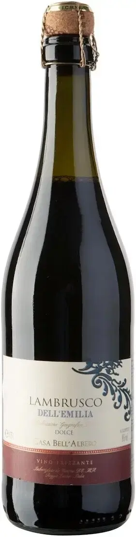 Вино игристое Lambrusco Dell'Emilia Casa Bell'Albero Red  2021  750 мл