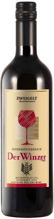 Вино  Der Winzer  Zweigelt  Дер Винцер Цвайгельт 2019 750 мл