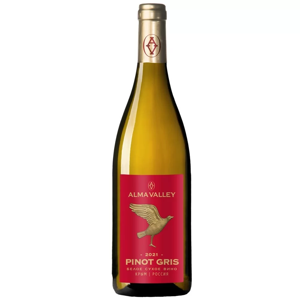 Вино  Alma Valley Pinot Gris    2021 750 мл 14%