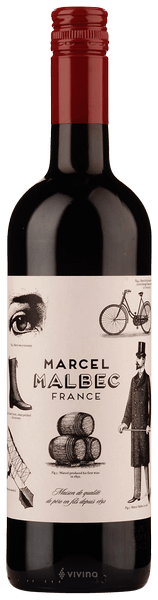 Вино   Château du Cèdre Marcel Malbec du  Comté Tolosan  Шато дю Седр Марсель Мальбек дю Конте Толозан  2018  750 мл